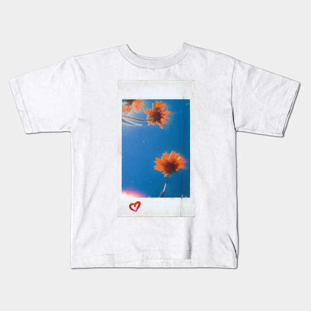 Looking up Polaroid Kids T-Shirt by PhotoPhreak